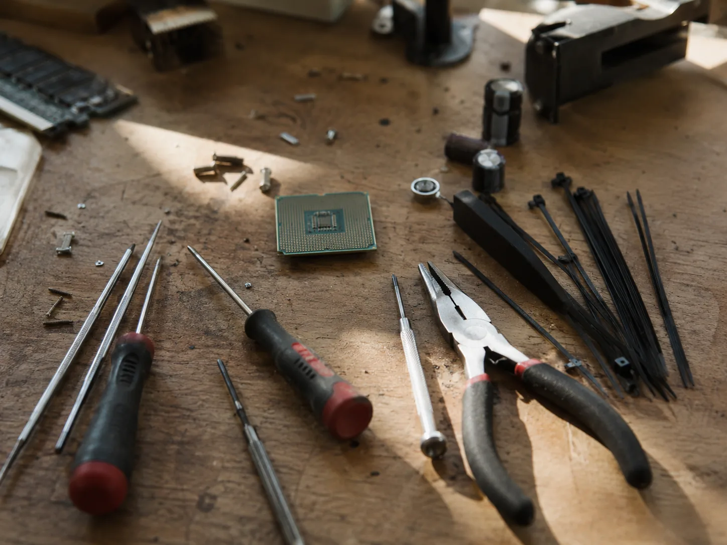 Werkzeug für die Reparatur von Computern